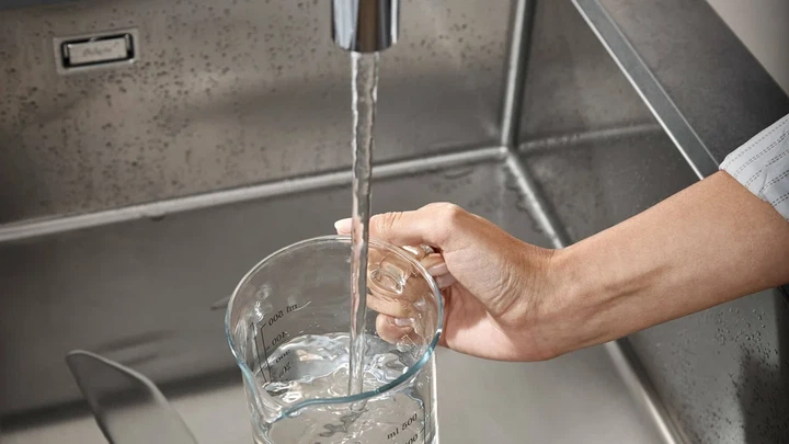 Hansgrohe Aqittura M91 FilterSystem 240 Смеситель, хром (76802000) - изображение 4