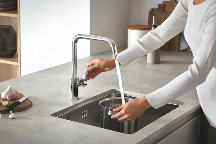 Grohe Eurosmart New Смеситель для кухни, хром (30567000) - изображение 4