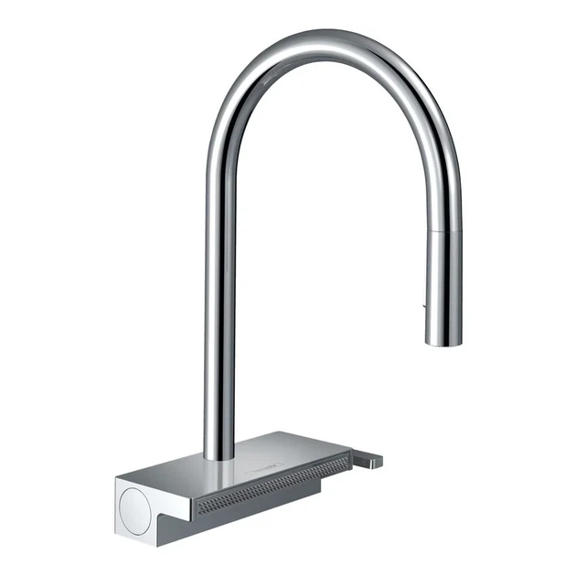 Hansgrohe Aquno Select 170 3jet Смеситель кухонный, хром (73837000) - Фото 1 Hansgrohe Aquno Select 170 3jet Смеситель кухонный, хром (73837000) - изображение 1