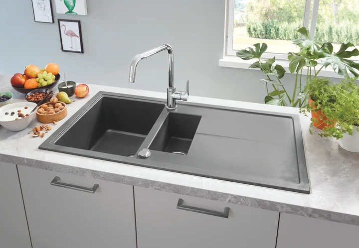 Grohe Eurosmart New Смеситель для кухни, хром (30567000) - изображение 9