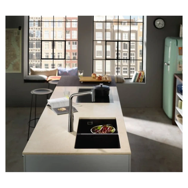 HANSGROHE Metris M71 320 Смеситель для кухни, хром (73801000) - изображение 2