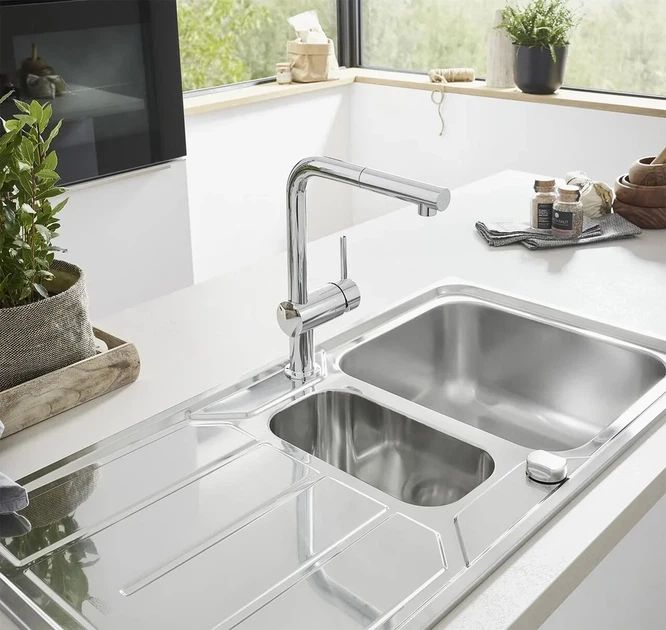 Grohe Minta Смеситель для кухни, хром (31375000) - изображение 4