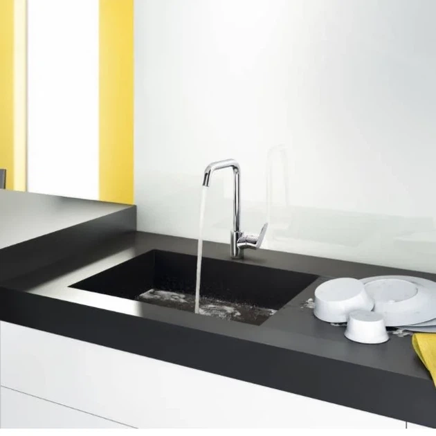 HANSGROHE Focus 260 Смеситель для кухни, черный матовый (31820670) - изображение 3