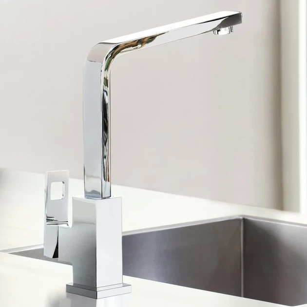 Grohe Eurocube Змішувач для кухні, хром (31255000) - зображення 3