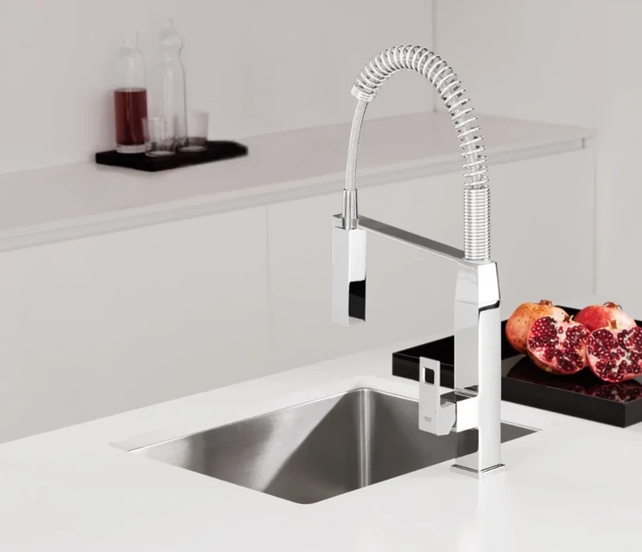 Grohe Eurocube Смеситель для кухни, хром (31395000) - изображение 8