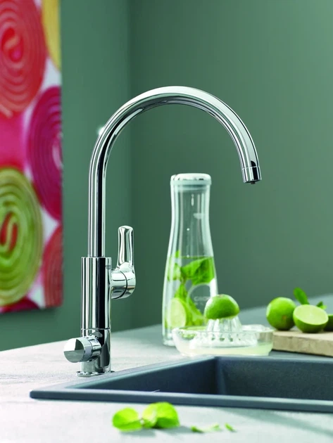 Grohe Blue Pure Змішувач для кухні, хром (31722000) - Фото 8 Grohe Blue Pure Змішувач для кухні, хром (31722000) - зображення 8