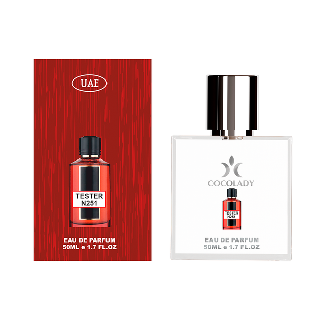 Парфюмерная вода унисекс Cocolady N-251 (версия: Mancera Red Tobacco), 50 мл - изображение 2