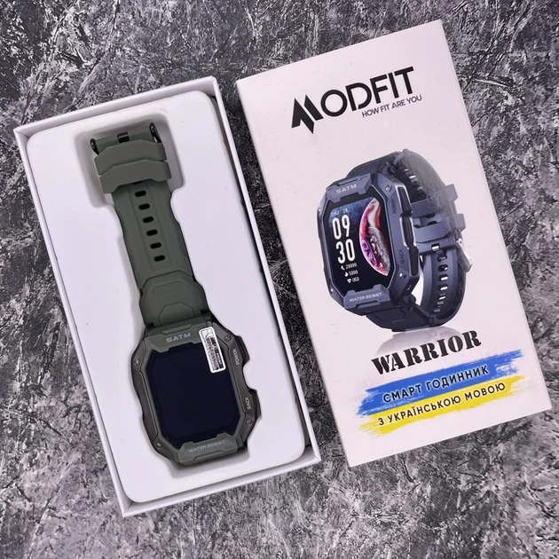 Наручний годинник Modfit Warrior Army Green - Фото 13 Наручний годинник Modfit Warrior Army Green - изображение 13