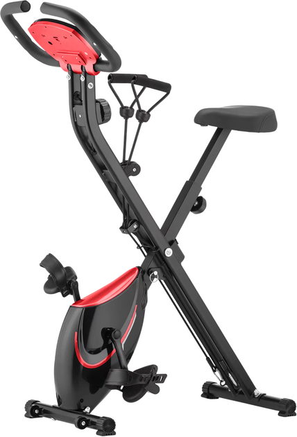 Rower treningowy Gymtek FX600 magnetyczny składany Czerwony (5905884426463) - Zdjęcie 4 Rower treningowy Gymtek FX600 magnetyczny składany Czerwony (5905884426463) - obraz 4