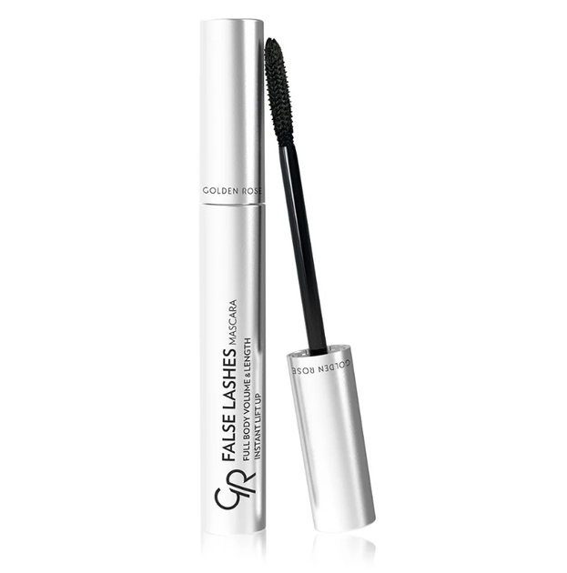 Туш для вій Golden Rose False Lashes Mascara Black, 9 мл - Фото 1 Туш для вій Golden Rose False Lashes Mascara Black, 9 мл - зображення 1