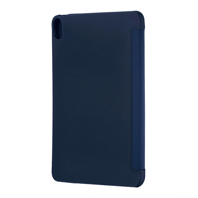 Чехол-книжка Smart Case силиконовый для iPad 10 10.9 2022 iPad 11 11 2025 матовый темно-синий PT-12802 - изображение 3