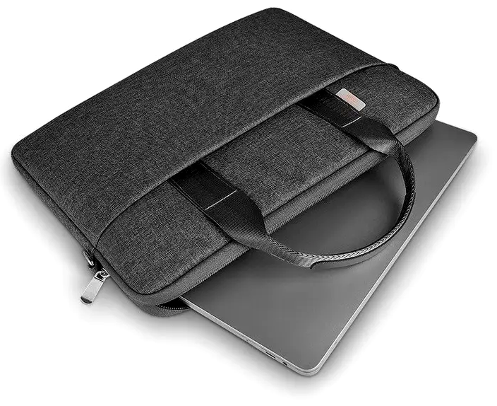 Сумка WIWU Minimalist Pro для ноутбука 14 дюймов черная водоотталкивающая для работы учебы и путешествий - Фото 3 Сумка WIWU Minimalist Pro для ноутбука 14 дюймов черная водоотталкивающая для работы учебы и путешествий - изображение 3