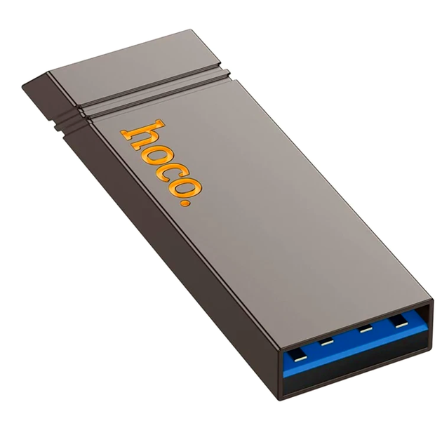 Флеш-накопитель Hoco UD13 Clever USB3.2 128GB для хранения и переноса данных с высокой скоростью записи и защиты - зображення 7