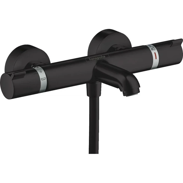 Hansgrohe Ecostat Comfort Термостат для ванни, чорний матовий (13114670) - зображення 3