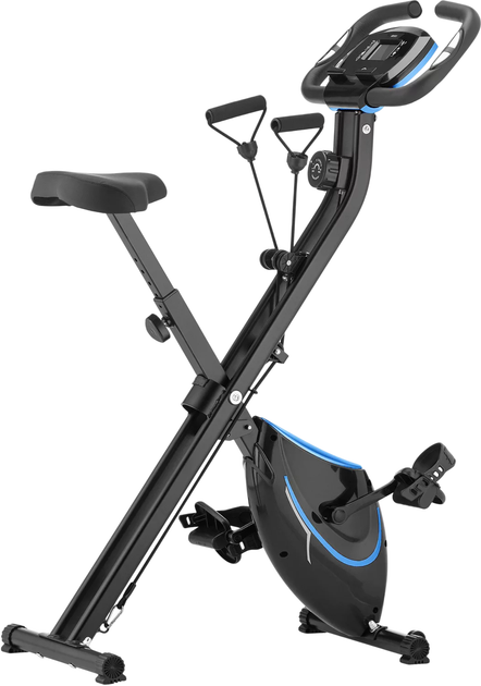 Rower treningowy Gymtek FX600 magnetyczny składany Niebieski (5907766661177) - Zdjęcie 4 Rower treningowy Gymtek FX600 magnetyczny składany Niebieski (5907766661177) - obraz 4