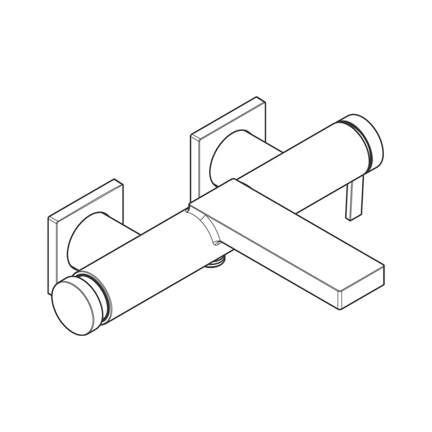 Hansgrohe Tecturis E Смеситель для ванны, хром (73420000) - изображение 3