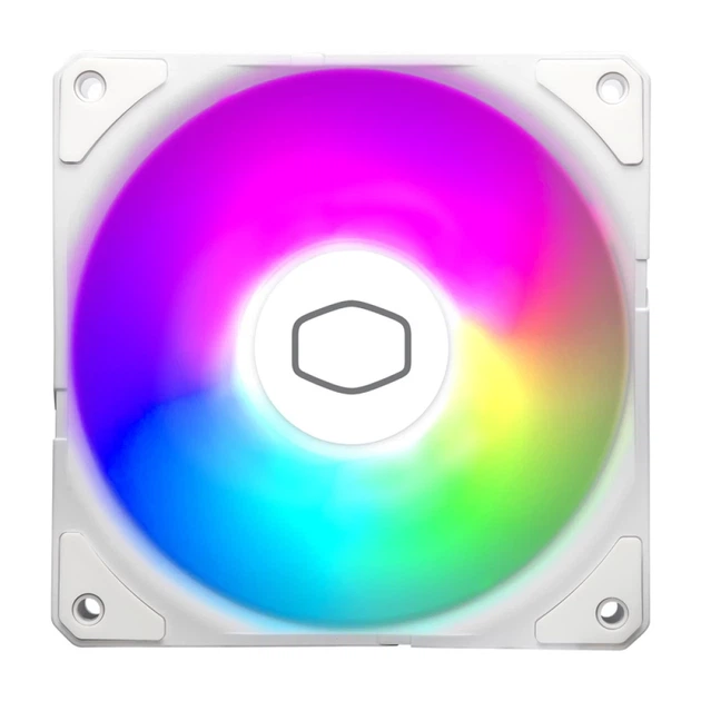 Вентилятор CoolerMaster SickleFlow Edge 120 ARGB White - Фото 1 Вентилятор CoolerMaster SickleFlow Edge 120 ARGB White - изображение 1