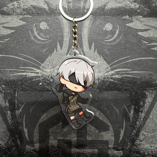 Брелок з Акрилу Nier: Automata (1) - Фото 2 Брелок з Акрилу Nier: Automata (1) - зображення 2