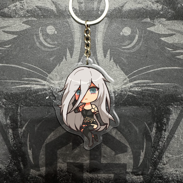 Брелок из Акрила Nier: Automata (2) - Фото 1 Брелок из Акрила Nier: Automata (2) - изображение 1