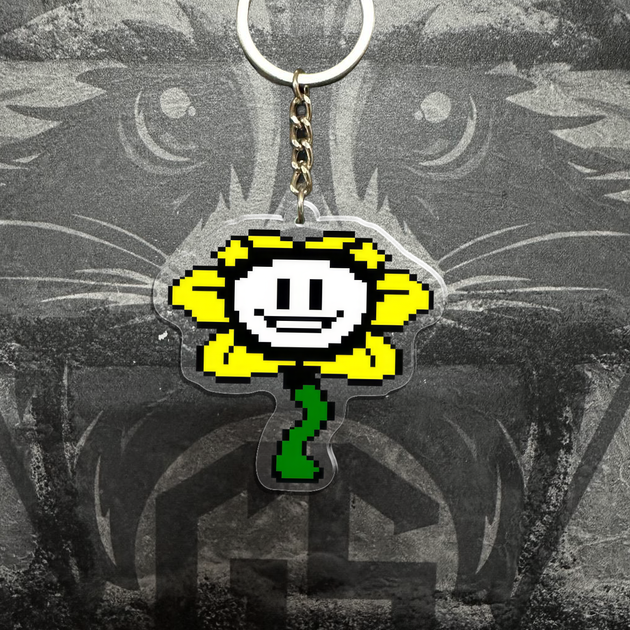 Брелок з Акрилу Undertale (7) - Фото 2 Брелок з Акрилу Undertale (7) - зображення 2