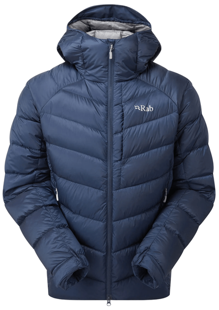 Куртка Rab Glaceon Pro Jacket чоловіча Tempest Blue L синя - Фото 1 Куртка Rab Glaceon Pro Jacket чоловіча Tempest Blue L синя - изображение 1