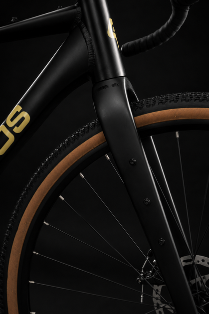 Велосипед Gelios 700x45C Gravel Al "Aura" 553 мм Чорний (4087-1) - зображення 8