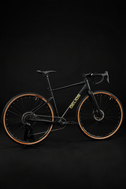 Велосипед Gelios 700x45C Gravel Al "Aura" 553 мм Чорний (4087-1) - зображення 10