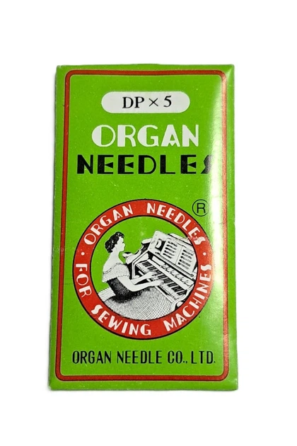 Голки ORGAN DPх5 № 110 для промислових швейних машин - Фото 2 Голки ORGAN DPх5 № 110 для промислових швейних машин - изображение 2