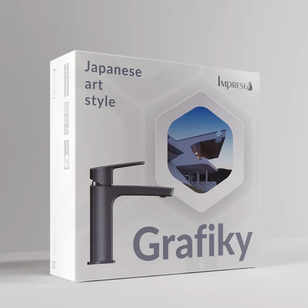GRAFIKY смеситель для биде, хром, 35 мм - Фото 3 GRAFIKY смеситель для биде, хром, 35 мм - изображение 3