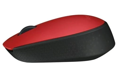 Миша бездротова Logitech M171, Red/Black, USB (2.4 GHz), 1000 dpi, 3 кнопки, 1xAA (910-004641) - изображение 3
