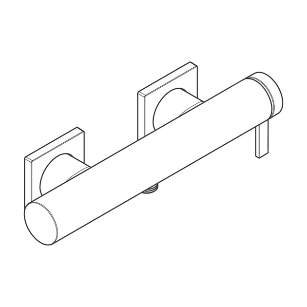 HANSGROHE Tecturis E Смеситель для душа, хром (73620000) - изображение 4