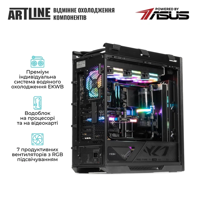 Комп'ютер ARTLINE Overlord Noir P99 Windows 11 Pro (P99v112Win) - Фото 5 Комп'ютер ARTLINE Overlord Noir P99 Windows 11 Pro (P99v112Win) - зображення 5
