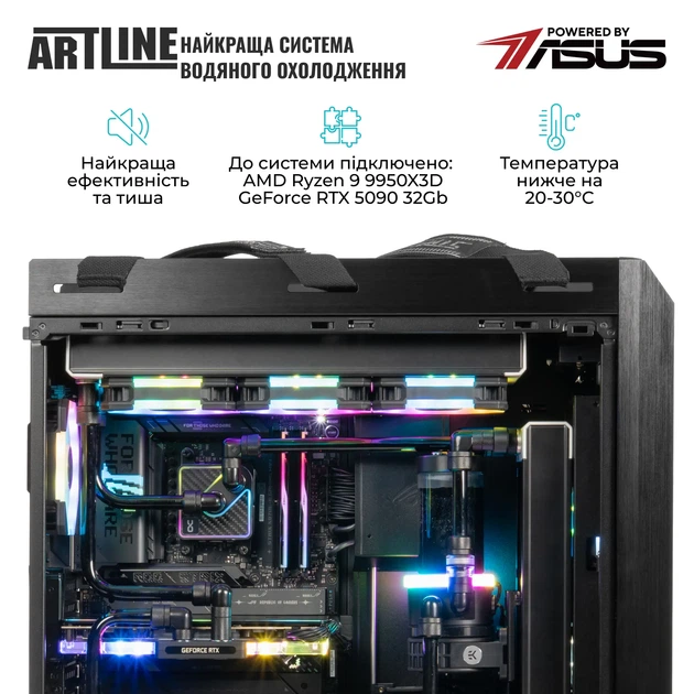 Комп'ютер ARTLINE Overlord Noir P99 Windows 11 Pro (P99v112Win) - Фото 7 Комп'ютер ARTLINE Overlord Noir P99 Windows 11 Pro (P99v112Win) - зображення 7
