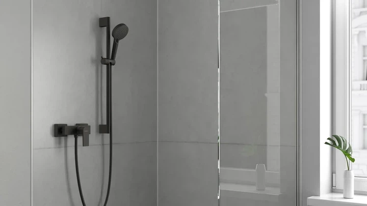 HANSGROHE Vernis Shape Смеситель для душа, черный матовый (71650670) - изображение 2