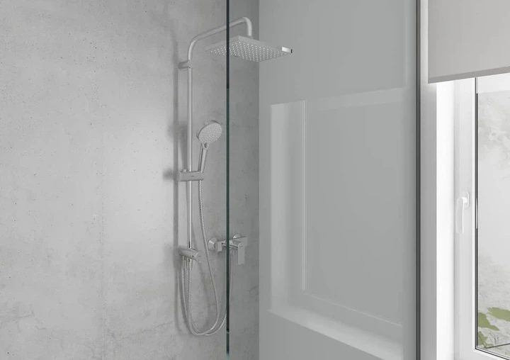 Hansgrohe Vernis Shape Змішувач для душу, хром (71650000) - Фото 2 Hansgrohe Vernis Shape Змішувач для душу, хром (71650000) - зображення 2