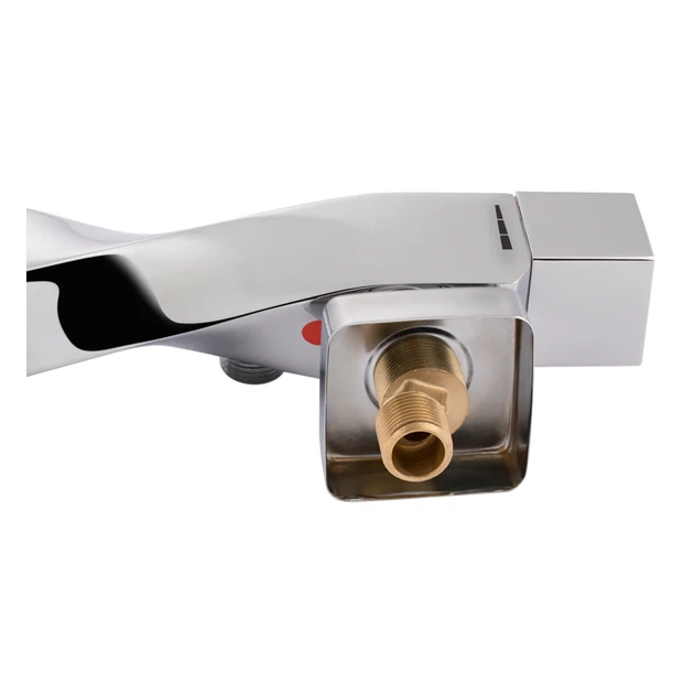 Qtap Zkrouceny Смеситель душевой термостатический, хром (QTZKR40T105C) - Фото 4 Qtap Zkrouceny Смеситель душевой термостатический, хром (QTZKR40T105C) - изображение 4