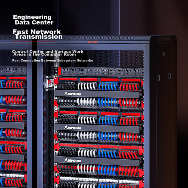 Патч-панель Ampcom AMCAT61924 Cat6 на 24 порти 1U - зображення 10