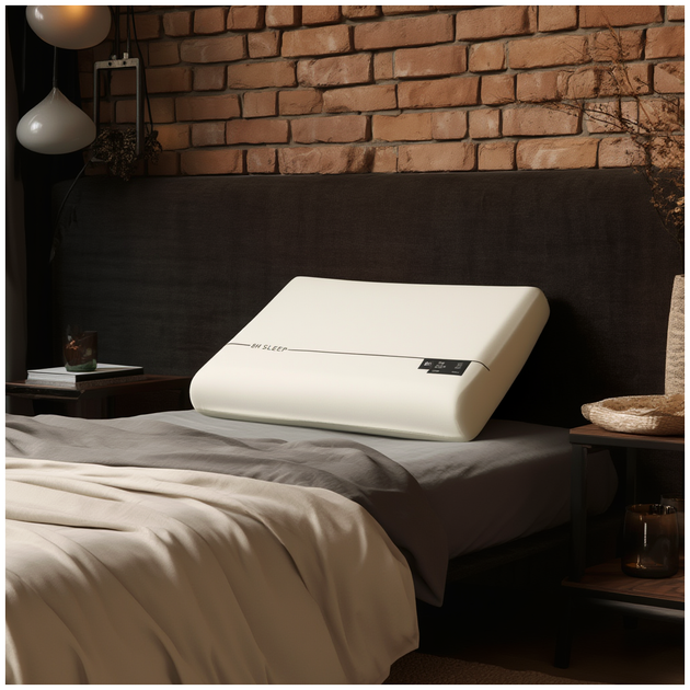 Подушка для сна Memory Foam анатомическая 42x72 см кремовая Colorful Home HM-4177 - Фото 2 Подушка для сна Memory Foam анатомическая 42x72 см кремовая Colorful Home HM-4177 - изображение 2