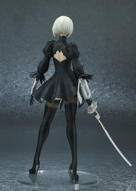 Аніме фігурка 28 см NieR: Automata - 2B, Ніер автомата - 2Б - Фото 4 Аніме фігурка 28 см NieR: Automata - 2B, Ніер автомата - 2Б - изображение 4
