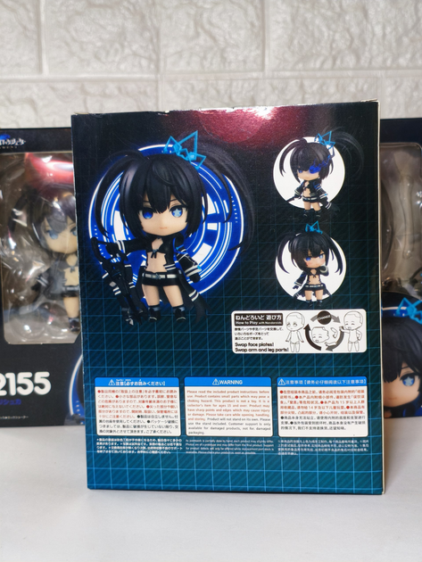 Аніме фігурка Nendoroid 2155 нендороїд 10 см Елішка з аніме Стрілець з чорної скелі, Black rock shooter - Elishka - Фото 8 Аніме фігурка Nendoroid 2155 нендороїд 10 см Елішка з аніме Стрілець з чорної скелі, Black rock shooter - Elishka - зображення 8