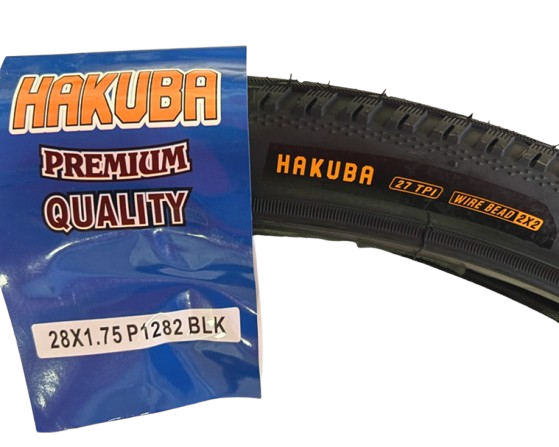 Велосипедна покришка Hakuba 28 x 1.75 з малюнком протектора «стріла» - Фото 2 Велосипедна покришка Hakuba 28 x 1.75 з малюнком протектора «стріла» - зображення 2