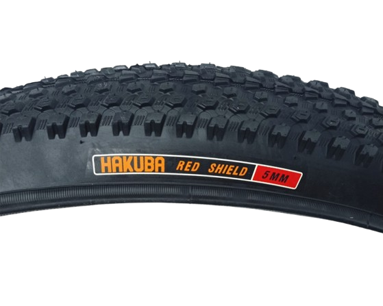 Антипрокольная покрышка Hakuba 29 x 2.125 с защитой 5 мм и мелким шипованным протектором - изображение 3