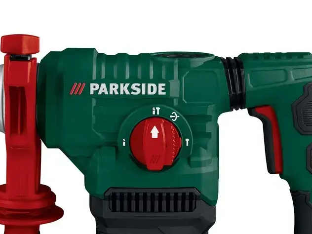Ударний електричний перфоратор 3в1 SDS Plus Parkside PBH 1500 E5 потужністю 1550 Вт - зображення 5
