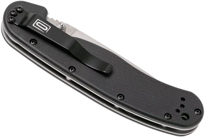 Ніж Ontario Knife RAT I AUS-8 Black ON8848 - зображення 4