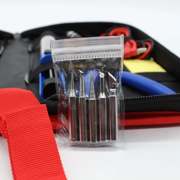 Паяльный набор с мультиметром Soldering kit 60W (19в1) - Фото 8 Паяльный набор с мультиметром Soldering kit 60W (19в1) - изображение 8
