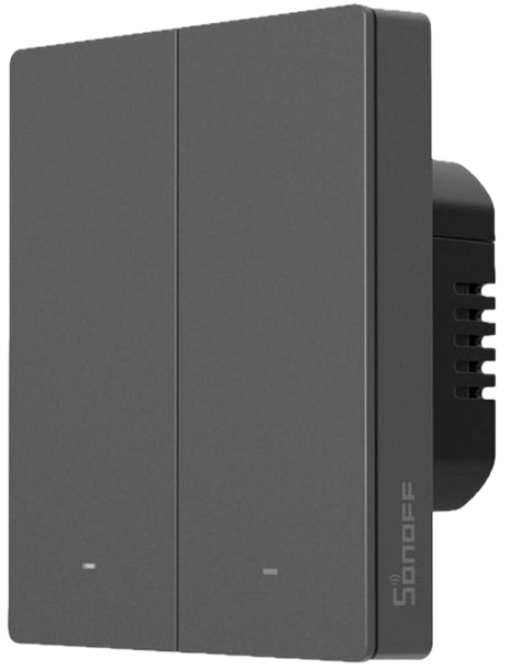 Inteligentny przełącznik ścienny Sonoff Wi-Fi M5-2C-80M (6920075743692) - Zdjęcie 1 Inteligentny przełącznik ścienny Sonoff Wi-Fi M5-2C-80M (6920075743692) - obraz 1