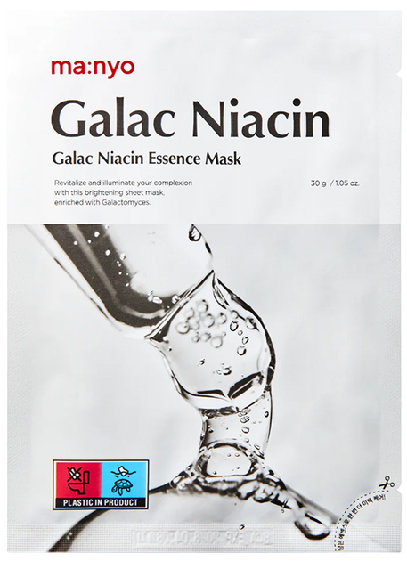 Zestaw maseczek w płachcie Manyo Galac Niacin rozjaśniających 10 szt (8809730951178) - Zdjęcie 1 Zestaw maseczek w płachcie Manyo Galac Niacin rozjaśniających 10 szt (8809730951178) - obraz 1