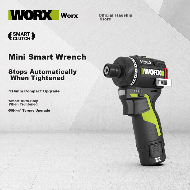 Шурупокрут WORX WU139.1 акумуляторний безщітковий 12 В з батареєю 2 Аг, 50 Нм - зображення 4