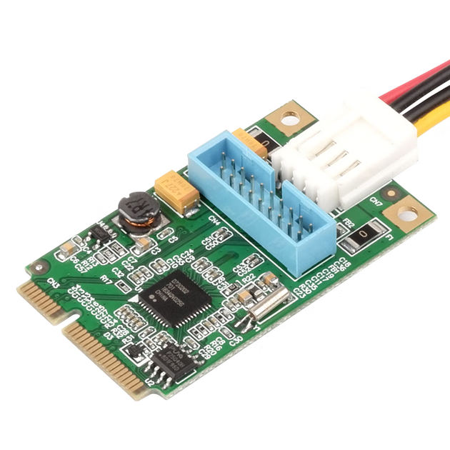 Адаптер MOGE MC4013 Mini PCIe на два порта USB 3.2 Gen1 - изображение 6