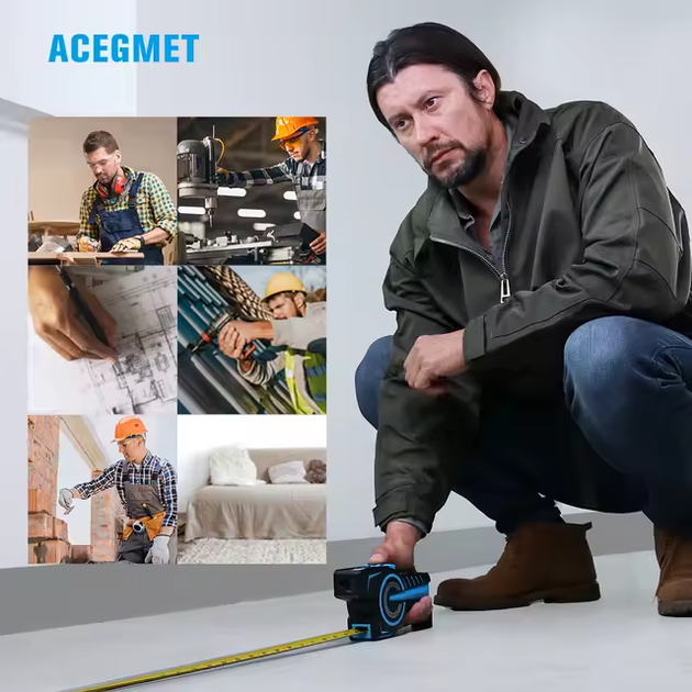 Рулетка лазерная Agegmet Mileseey DTX10 bluetooth HDSYR_10149 - Фото 4 Рулетка лазерная Agegmet Mileseey DTX10 bluetooth HDSYR_10149 - изображение 4